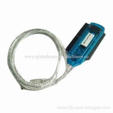 USB 2.0 to SATA/IDE, Supports 3.5 and 2.5 IDE and SATA HDD